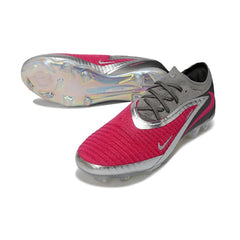 Nike Phantom 6 Elite Gray, Silver and Pink Firm Ground FG Football Boot