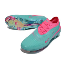 Nike Phantom 6 Elite Light Blue and Pink Firm Ground FG Football Boot
