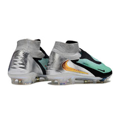 Nike Phantom 6 Elite Light Green and Silver Firm Ground FG Football Boot