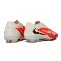 Nike Phantom 6 Elite White and Orange Firm Ground FG Football Boot