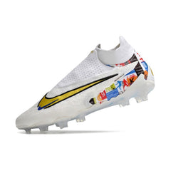 Nike Phantom GX Elite DF White Firm Ground FG Football Boot