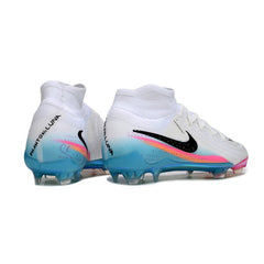 Nike Phantom Luna 2 Elite White Light Blue and Pink Firm Ground FG Football Boot
