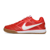 Nike SB Gato X Supreme Red and White Indoor IC Football Boot