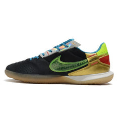 Nike Streetgato Black and Gold Indoor IC Football Boot
