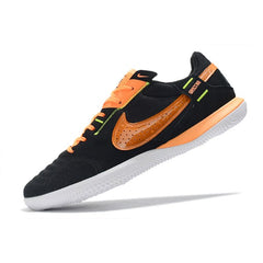 Nike Streetgato Black and Orange Indoor IC Football Boot