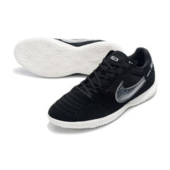 Nike Streetgato Black and White Indoor IC Football Boot