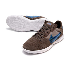 Nike Streetgato Brown and Blue Indoor IC Football Boot