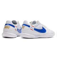 Nike Streetgato White and Blue Indoor IC Football Boot