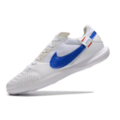 Nike Streetgato White and Blue Indoor IC Football Boot