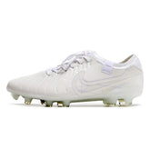 Nike Tiempo 10 Legend Elite White Firm Ground FG Football Boot