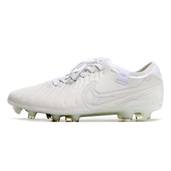 Nike Tiempo 10 Legend Elite White Firm Ground FG Football Boot