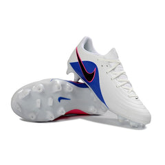 Nike Tiempo Legend 11 Elite White , Blue and Pink Kids Firm Ground FG Football Boot