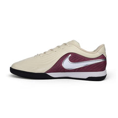 Nike Tiempo Reactgato Beige and Red Indoor IC Football Boot