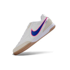 Nike Tiempo Streetgato White, Blue and Pink Indoor IC Football Boot