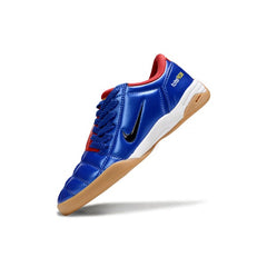 Nike Total 90 III Blue and Red Indoor IC Football Boot