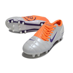 Nike Total 90 III Gray and Orange Firm Ground FG Football Boot