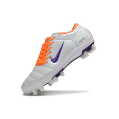 Nike Total 90 III Gray and Orange Firm Ground FG Football Boot