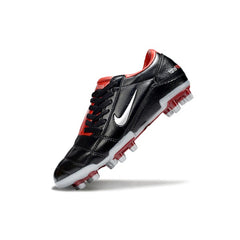 Nike Total 90 III Red and Black Firm Ground FG Football Boot