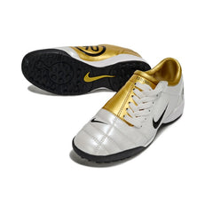 Nike Total 90 III Turf TF White and Gold Football Boot