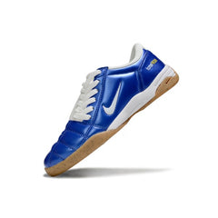 Nike Total 90 III White and Blue Indoor IC Football Boot