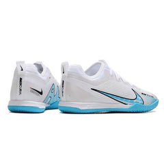 Nike Vapor 15 Pro Zoom White and Blue Indoor IC Football Boot