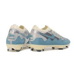 Nike x Patta Mercurial Vapor Elite Silver, Blue and White Firm Ground FG Football Boot