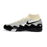 Nike x Patta Zoom Mercurial Superfly Elite White, Black and Silver Turf TF Football Boot