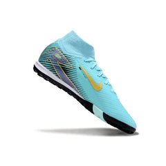 Nike Zoom Mercurial Superfly 10 Elite Light Blue Turf TF Football Boot