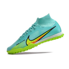 Nike Zoom Mercurial Superfly 9 Elite Green Turf TF Football Boot
