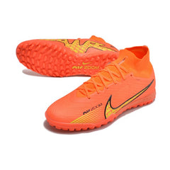 Nike Zoom Mercurial Superfly 9 Elite Orange Turf TF Football Boot
