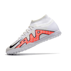 Nike Zoom Mercurial Superfly 9 Elite White Turf TF Football Boot