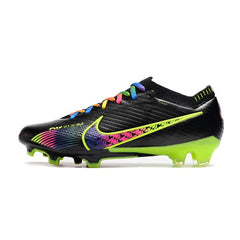 Nike Zoom Mercurial Vapor 15 Elite Black and Colorful Firm Ground FG Football Boot