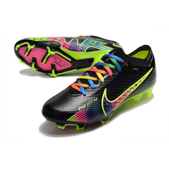 Nike Zoom Mercurial Vapor 15 Elite Black and Colorful Firm Ground FG Football Boot