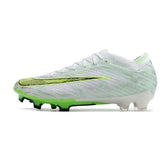 Nike Zoom Mercurial Vapor 15 Elite Silver and Green Firm Ground FG Football Boot