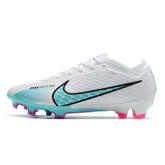 Nike Zoom Mercurial Vapor 15 Elite White Light Blue and Pink Firm Ground FG Football Boot