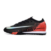 Nike Zoom Mercurial Vapor 16 Elite Black and Red Turf TF Football Boot