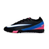 Nike Zoom Mercurial Vapor 16 Elite Black, Blue and Pink Turf TF Football Boot
