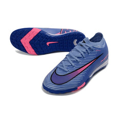 Nike Zoom Mercurial Vapor 16 Elite Blue and Pink Turf TF Football Boot