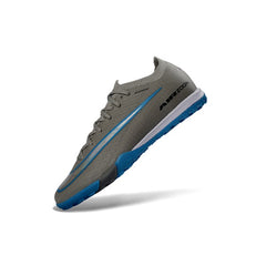 Nike Zoom Mercurial Vapor 16 Elite Gray and Light Blue Turf TF Football Boot