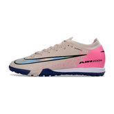 Nike Zoom Mercurial Vapor 16 Elite Gray, Dark Blue and Pink Turf TF Football Boot