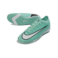 Nike Zoom Mercurial Vapor 16 Elite Green and White Turf TF Football Boot