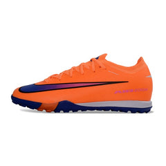 Nike Zoom Mercurial Vapor 16 Elite Orange and Blue Turf TF Football Boot