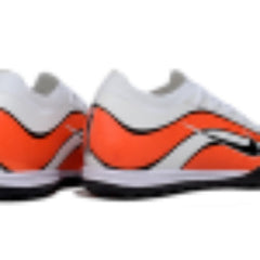 Nike Zoom Mercurial Vapor 16 Elite White Orange and Black Turf TF Football Boot