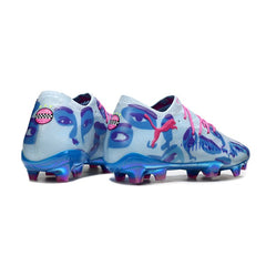 Puma Future 8 Low Cut Light Blue Firm Ground FG Football Boot