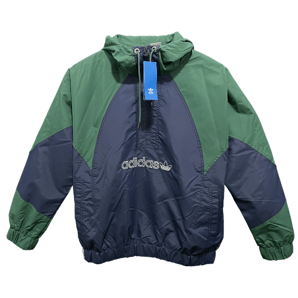 Adidas Green Blue Windbreaker Jacket – VENI Football