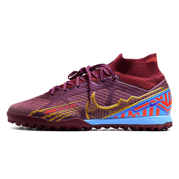 Chuteira Nike Zoom Mercurial Superfly 9 Elite TF Roxa Mbappe - VN Esportes