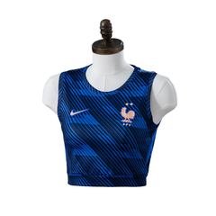 France Nike 2026 Home Women's Cropped Jersey Version Football T-Shirt