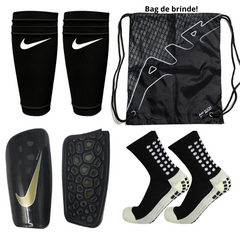 Nike Exclusive Kit | Shin Guard + Calfs Sleeve + Non-Slip Socks + Bag
