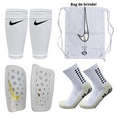 Nike Exclusive Kit | Shin Guard + Calfs Sleeve + Non-Slip Socks + Bag