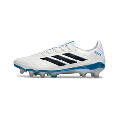 Adidas Copa Pure III Elite White and Blue Firm Ground FG Football Boot